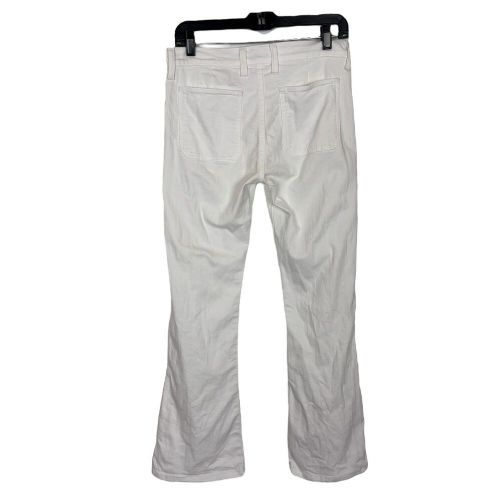 Lucky Brand White Charlotte Kick Flare Jeans Women's 4/27 - Picture 2 of 7